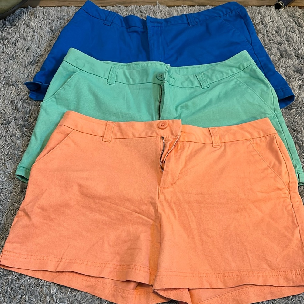 BCG Women’s 3 pack casual shorts, size 14